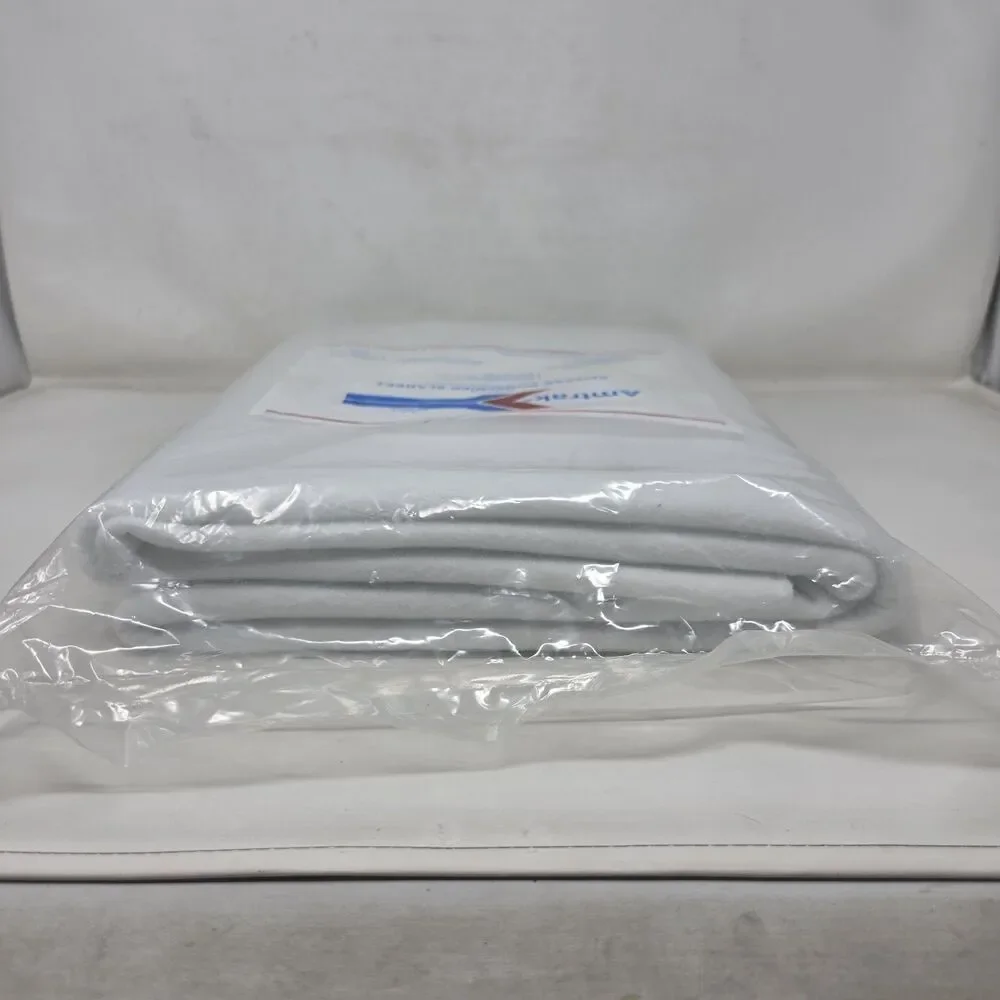 Vintage AMTRAK Souvenir Blanket All Aboard Railroad 50x60 FR Made In USA NEW